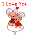 gif amour souris